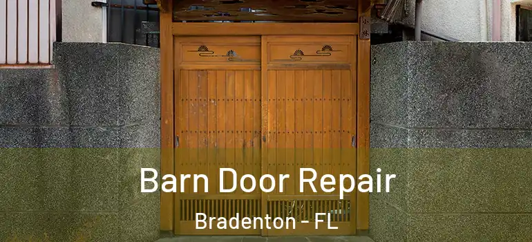  Barn Door Repair Bradenton - FL