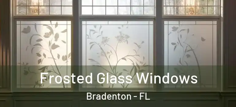  Frosted Glass Windows Bradenton - FL