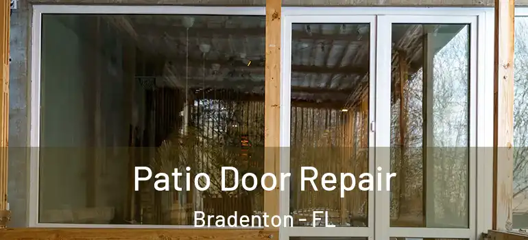  Patio Door Repair Bradenton - FL